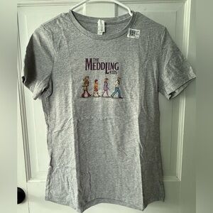 Bella Canvas Heather Gray T-Shirt Scooby Doo - Meddling Kids Woman’s size small